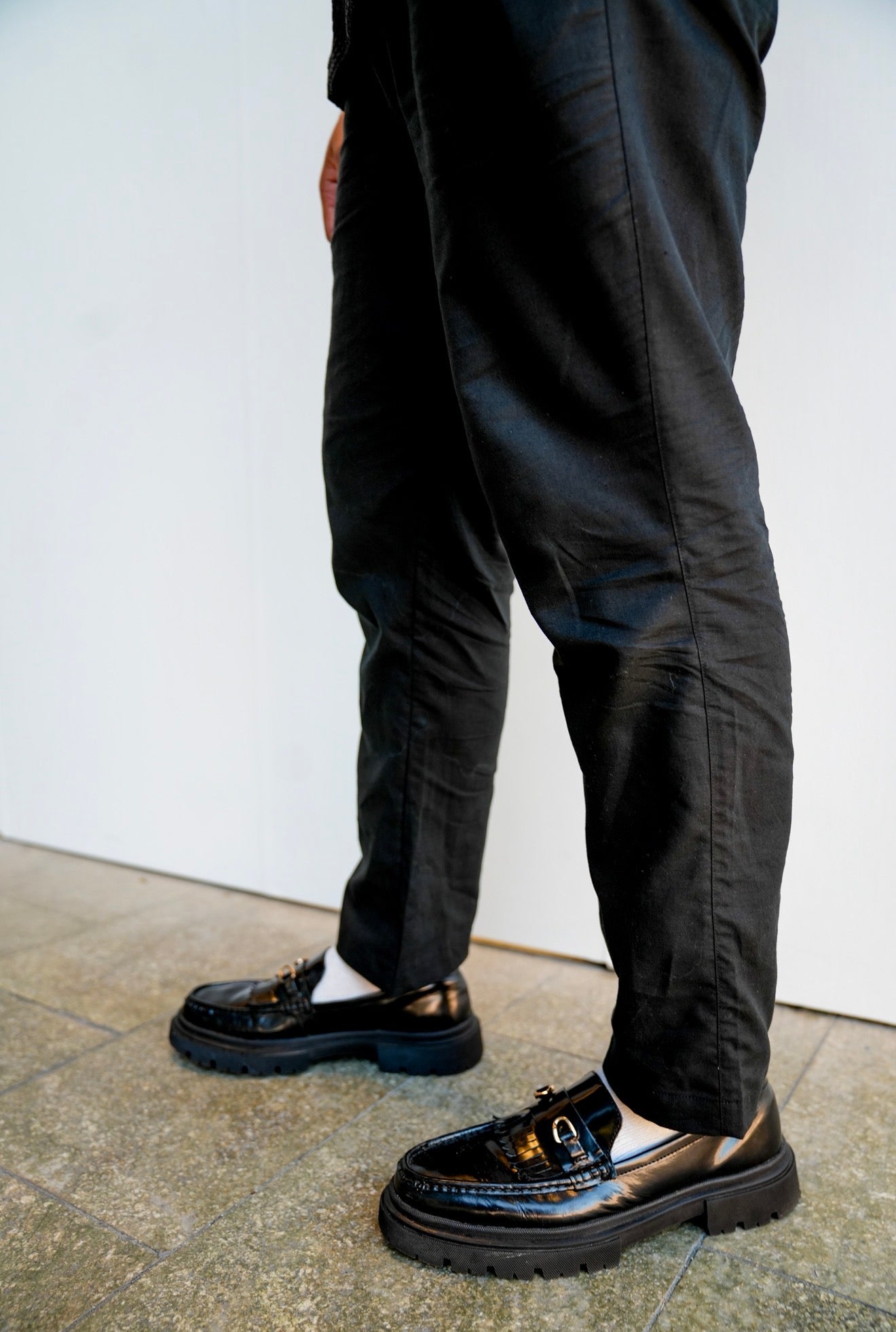 Black Linen Pant