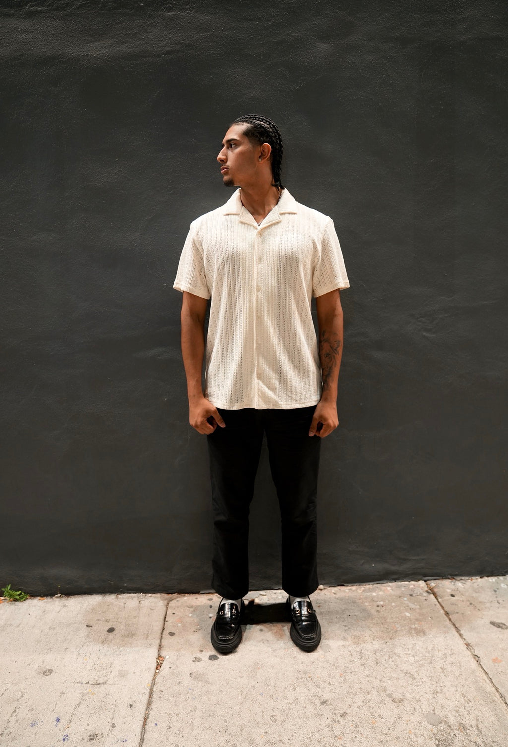 Black Linen Pant