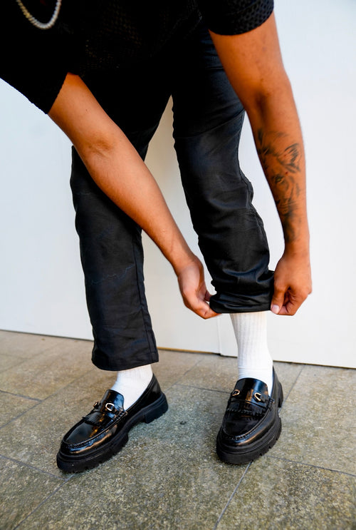 Black Linen Pant